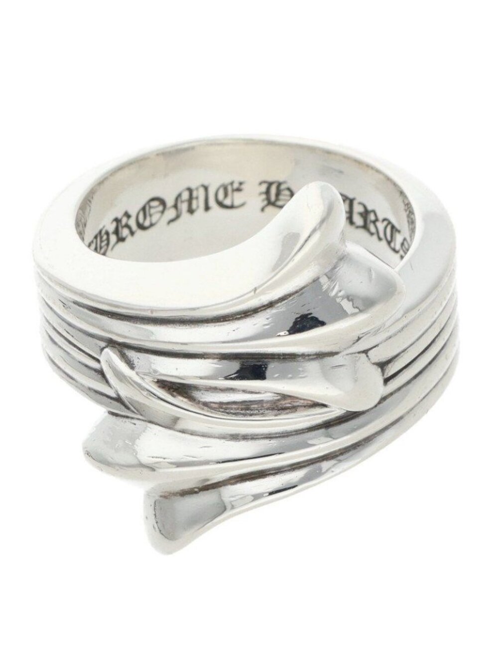Chrome Hearts 720 Cross Tail 720 Crosstail Silver Ring